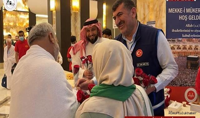 Tüm hacı adayları Mekke'ye ulaştı