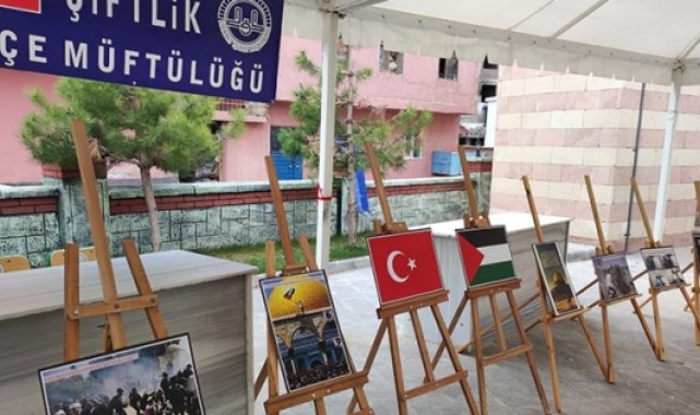 Müftülük, Filistin ve Kudüs sergisi ile farkındalık oluşturdu