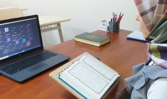 Müftülük gurbetçiler için çevrimiçi mukabele başlattı