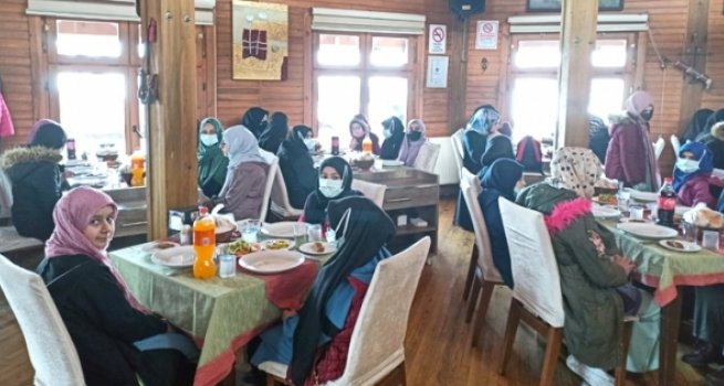 Müftülük Kur'an kursu öğrencilerini ağırladı