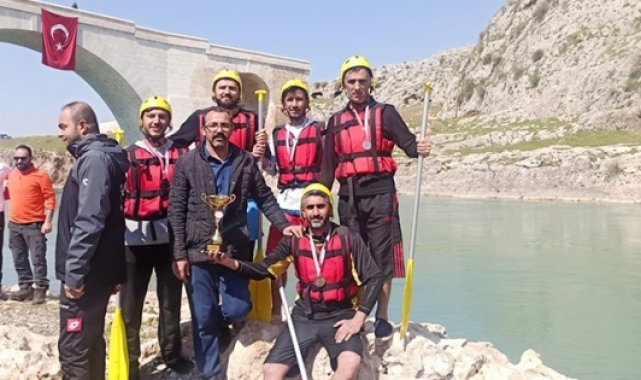 Müftülük Rafting turnuvasında derece aldı