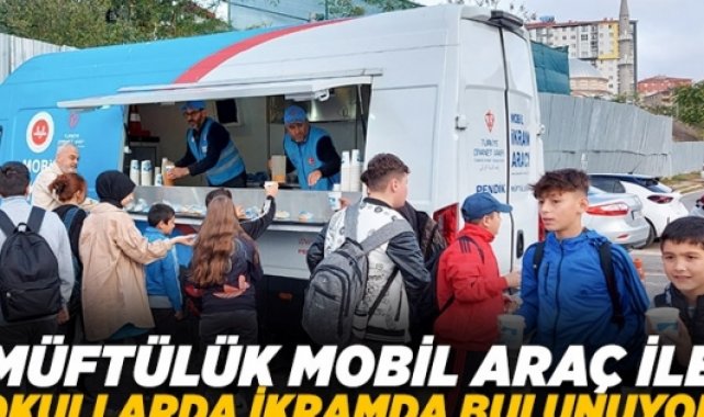 Müftülükten 'Mobil İkram' hizmeti