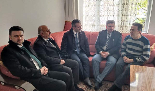 Osmancık'ta depremzede aileler ziyaret edildi