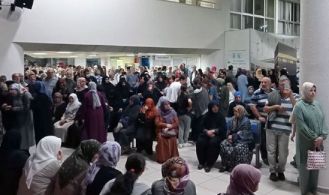 Sakarya’da hacı adayları dualarla yola çıktı