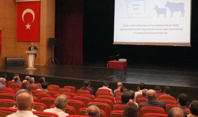 Sivas'ta vekaleten kurban tanıtım toplantısı düzenlendi