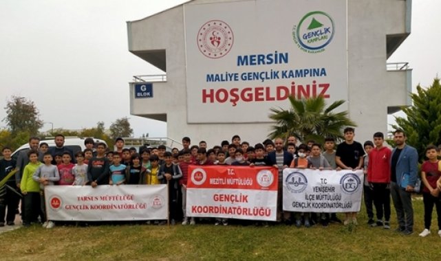 Tarsus'lu gençler ‘Ramazan Kampı’nda buluştu