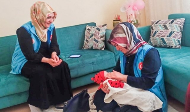 TDV Kadın Kolları'ndan manevi destek ziyaretleri