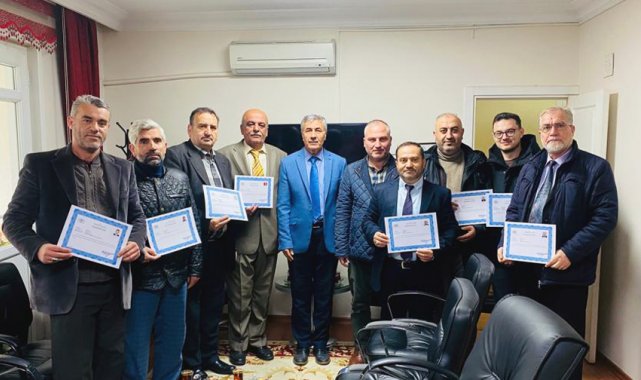Tekirdağ’da din görevlileri ödüllendirildi