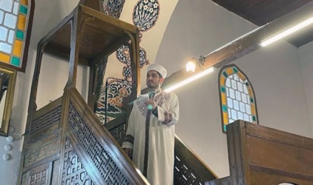 Tokat'ta din görevlileri ezan ve hutbede yarıştı