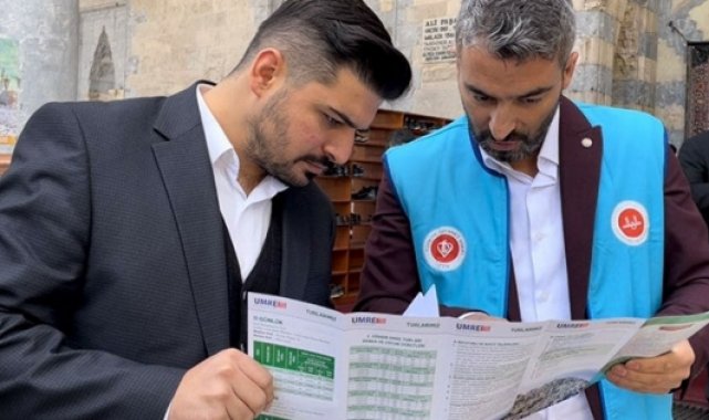 Tokat'ta umre tanıtım standı açıldı