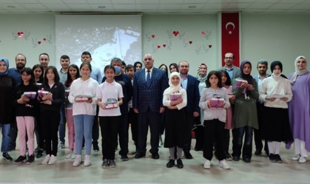 Yarışmalarda dereceye giren öğrenciler ödüllendirildi